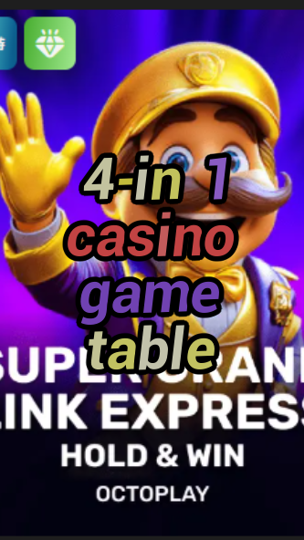 4-in 1 casino game table-w4cy2mdjlx2bf.com